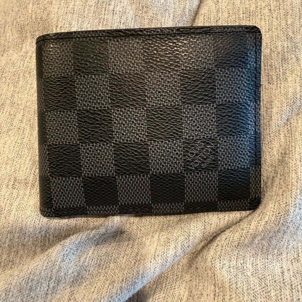Louis Vuitton Damier Graphite Slender Wallet